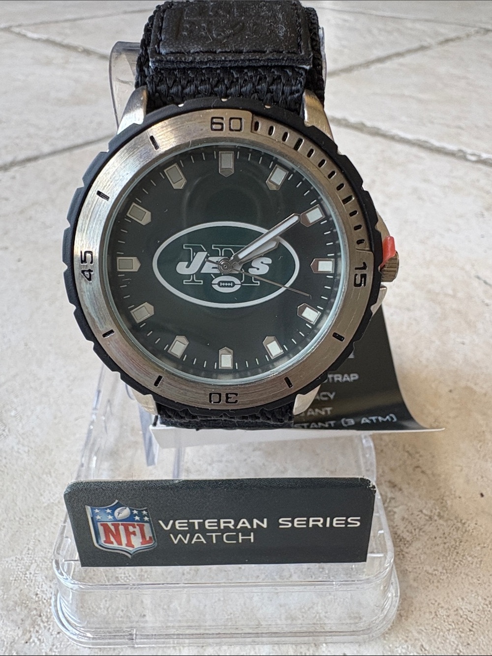 NFL New York Jets Watch - Black & Silver